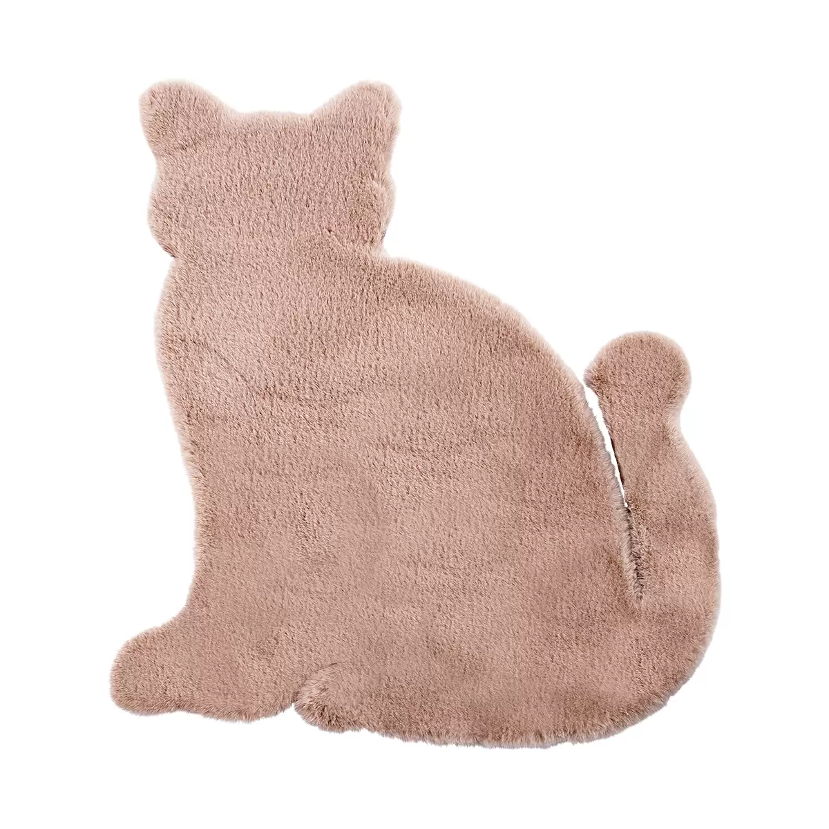 Kinderteppich getuftet Bunny Shape Rosa