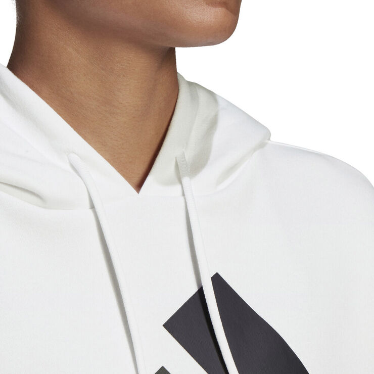 adidas Back Zip Graphic hættetrøje Hvid