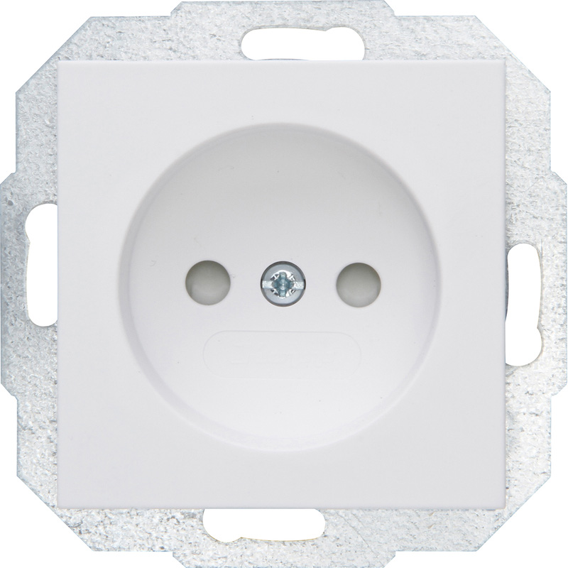 Kopp Athenis wandcontactdoos inbouw Mat wit*
