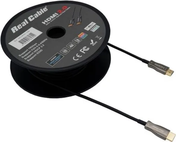 Real Cable HD-Optic (100 m) Câbles HDMI