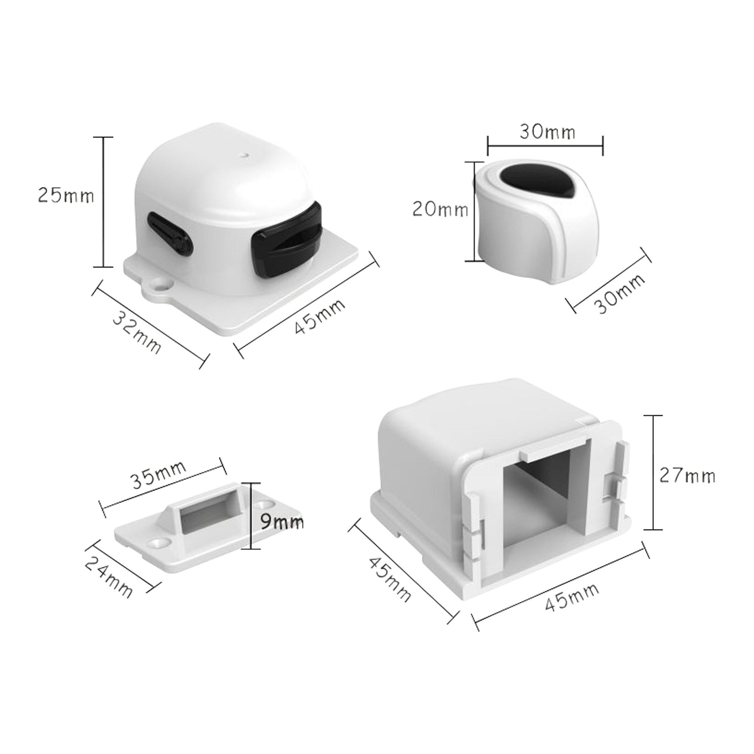 littleworld Magnetschloss 3er-Pack