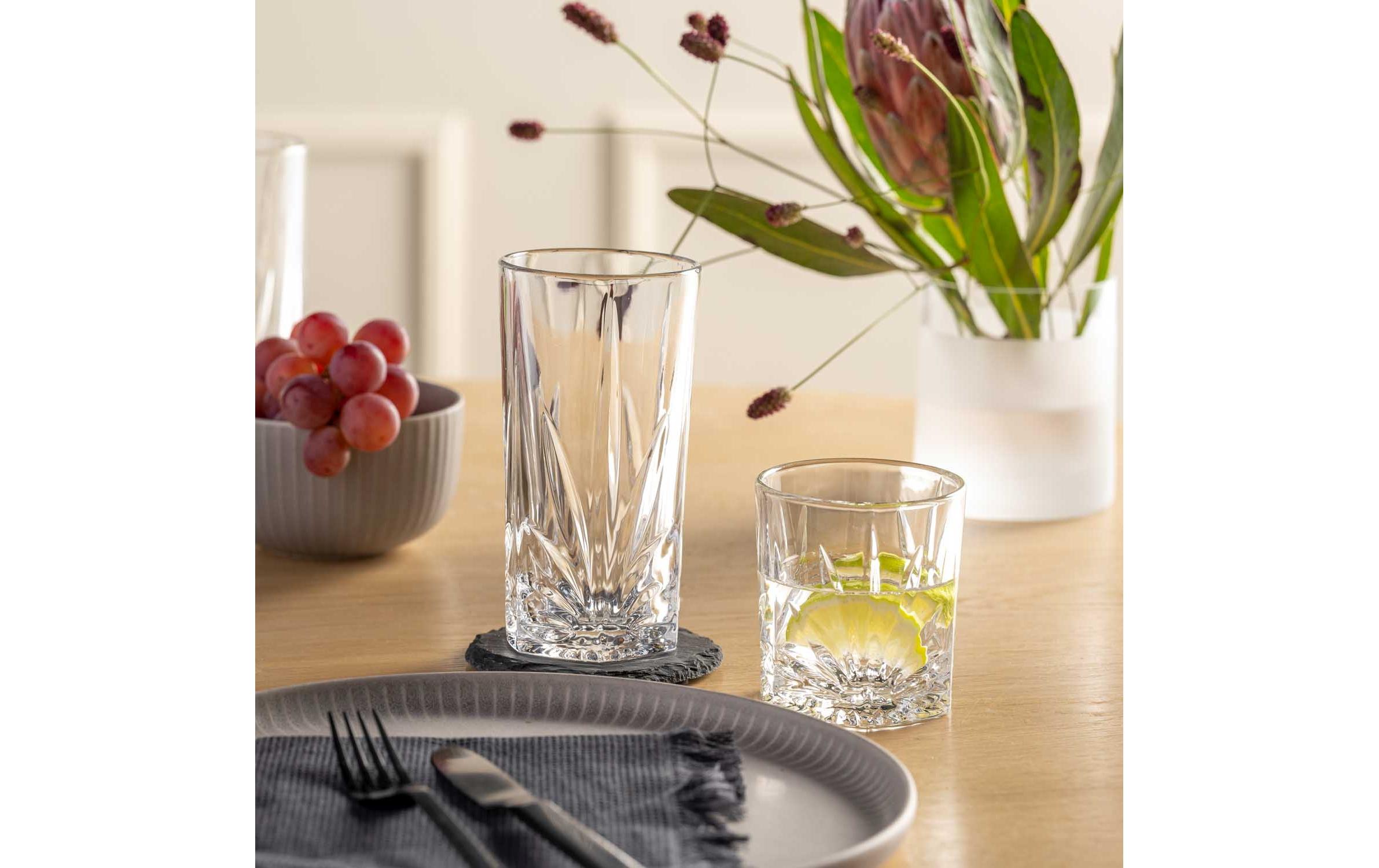Whiskyglas Capri 330 ml, 4 Stück, TransparentWhiskygläser Set