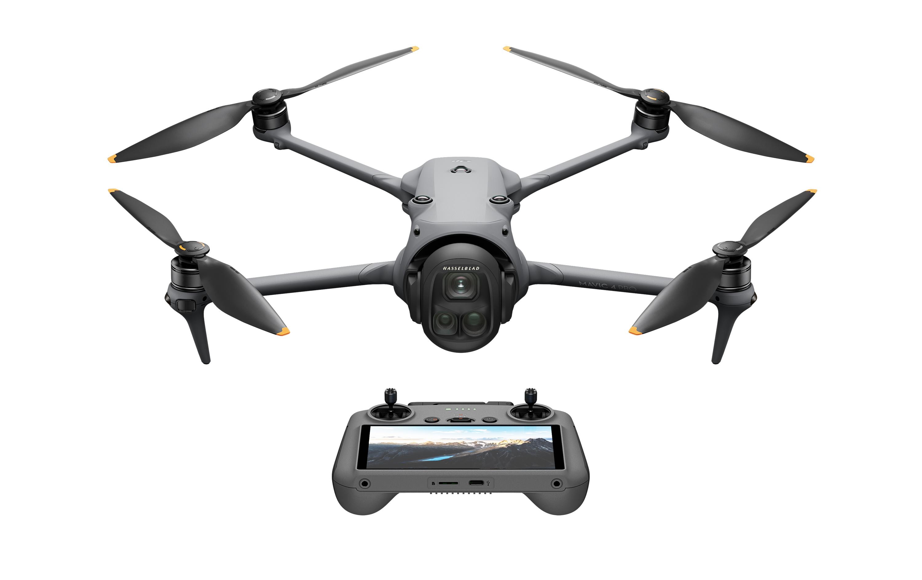 Multikopter Mavic 4 Pro (C2 | CE)<br>Drohne für professionelle Luftaufnahmen mit 3 Kameras