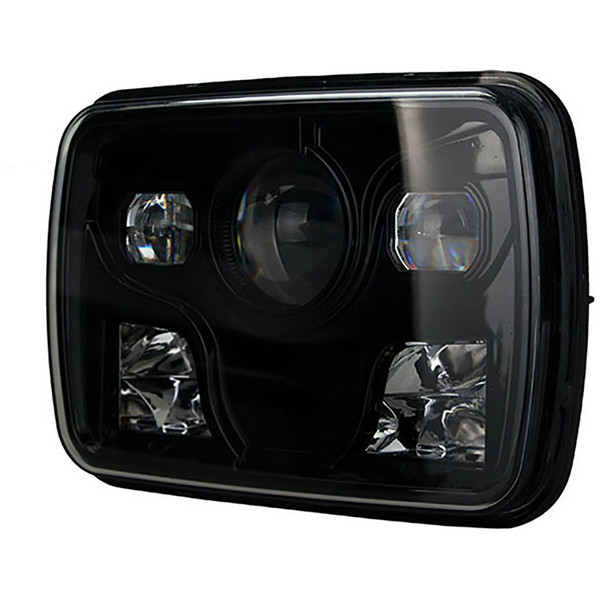 Sifam - Projecteur rectangulaire 10 led sans patte de fixation Noir