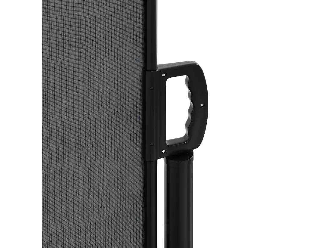 Auvent latéral rétractable anthracite 220x500 cm