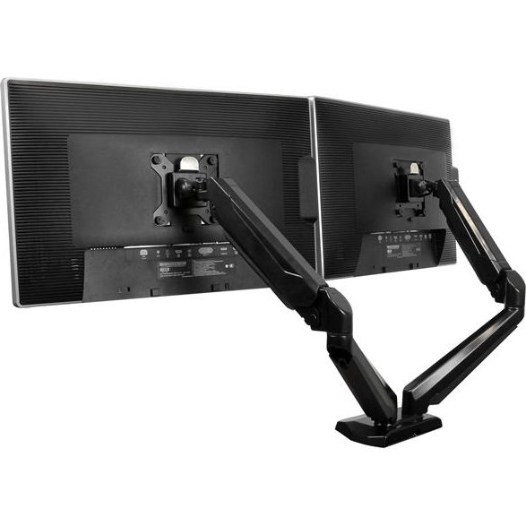 StarTech.com Support de bureau pour 2 écrans avec 2 ports USB et audio passthrough intégrés