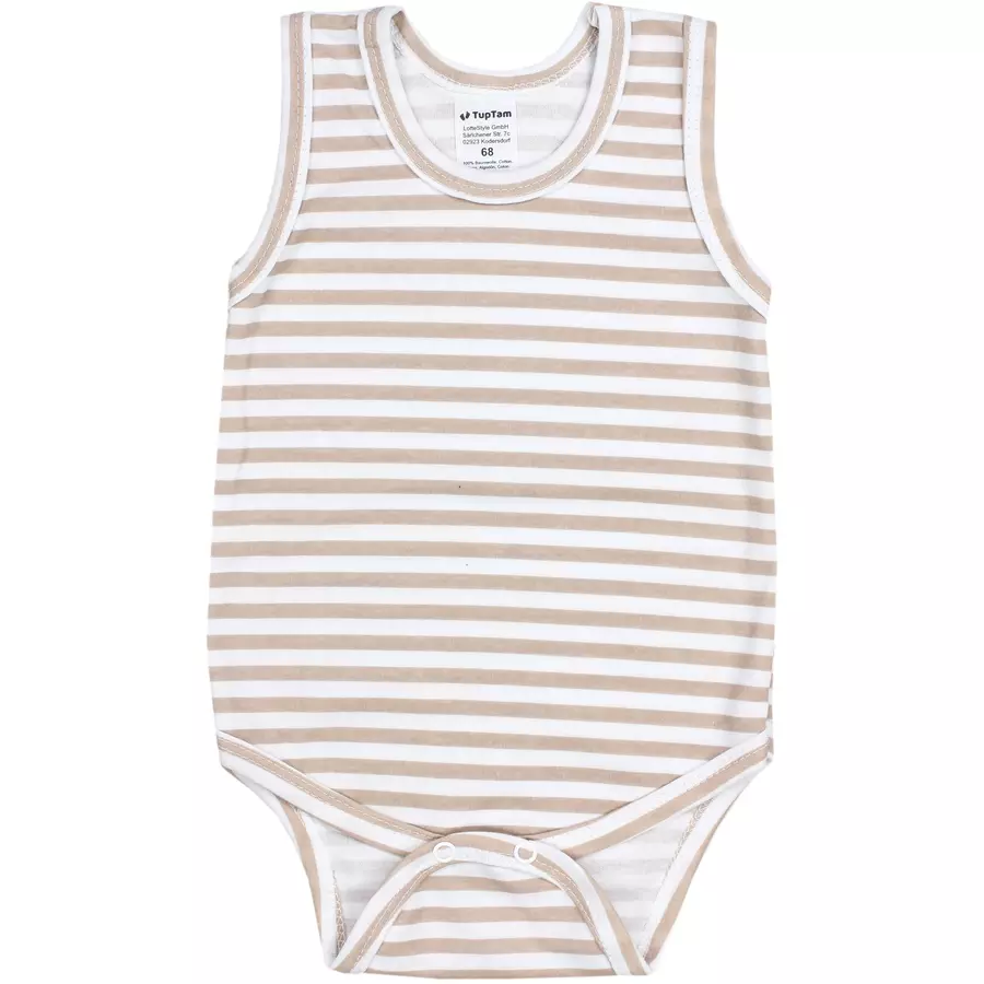 TupTam Baby Mädchen Achselbody 5er Pack rosagrau