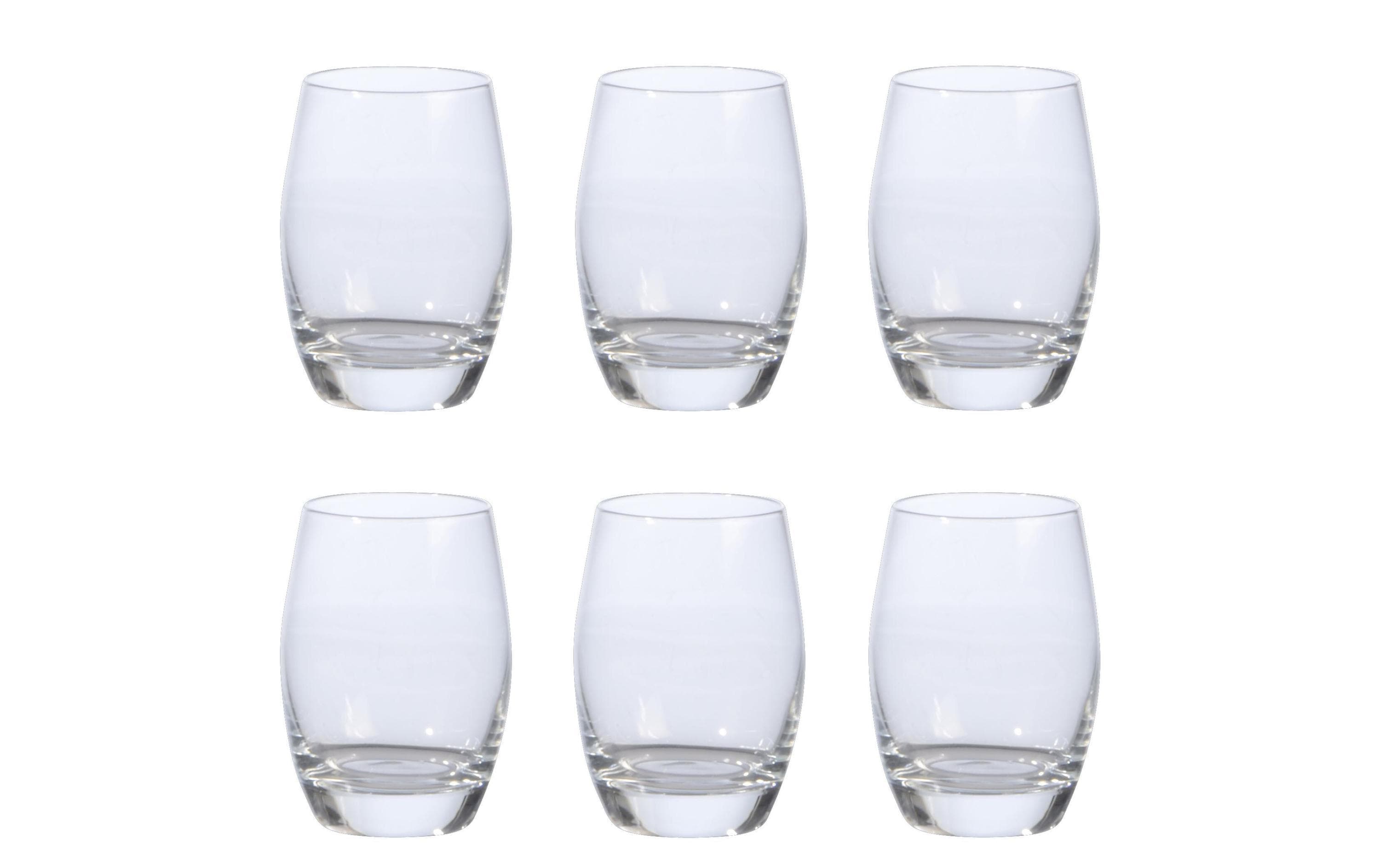 Trinkglas Malea 300 ml, 6 Stück, TransparentGetränkegläser Set mit schickem Design