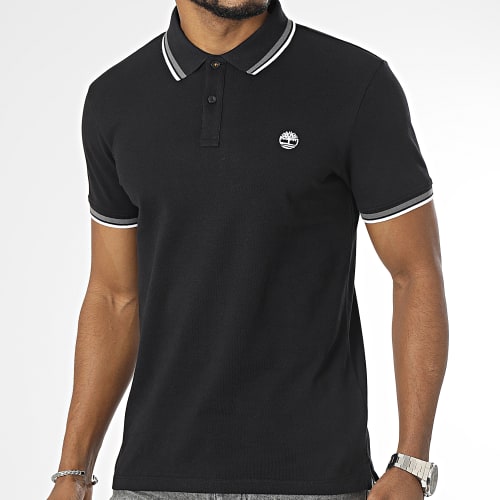 Polo A Manches Courtes Millers River A26MS Noir
