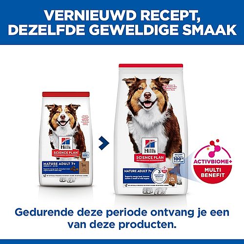 Hill's Science Plan Medium Mature Adult 7+ Hondenvoer