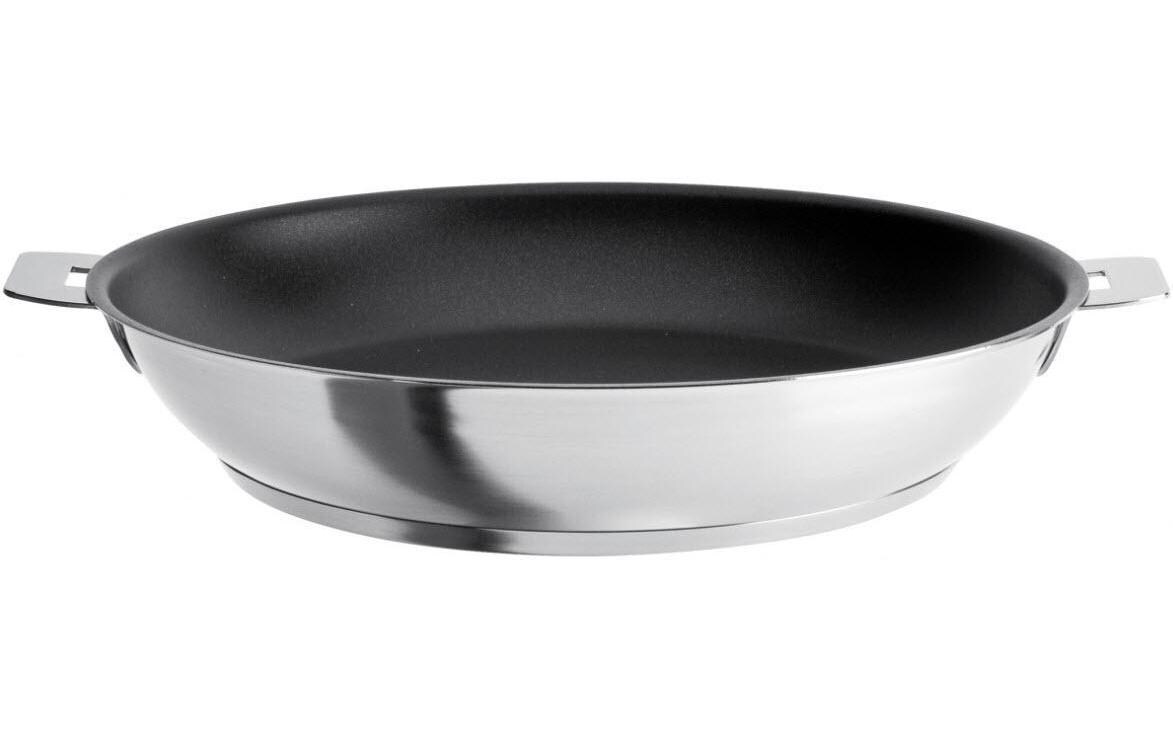 Bratpfanne Strate 28 cm, Antihaft<br>Hochwandige Edelstahlpfanne mit Antihaftbeschichtung