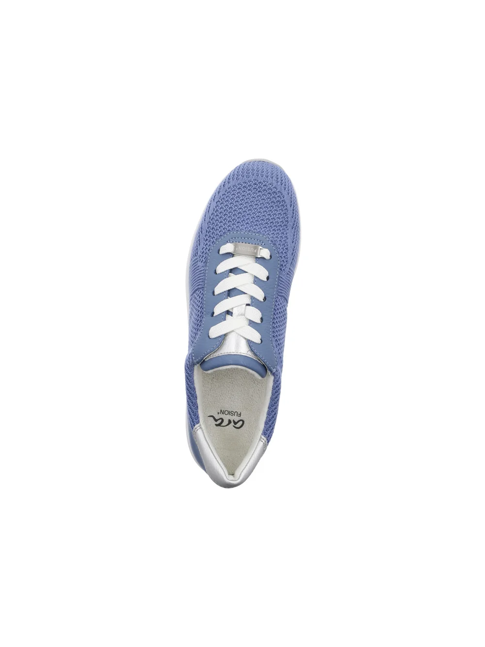 Sneaker Lissabon blau silber