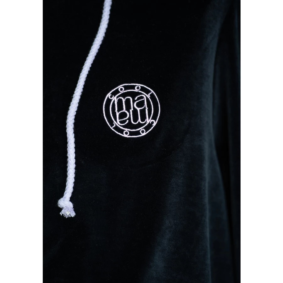 Cool Mama Mutterschaft & Stillen Hoodie 2 in 1 SCHWARZ