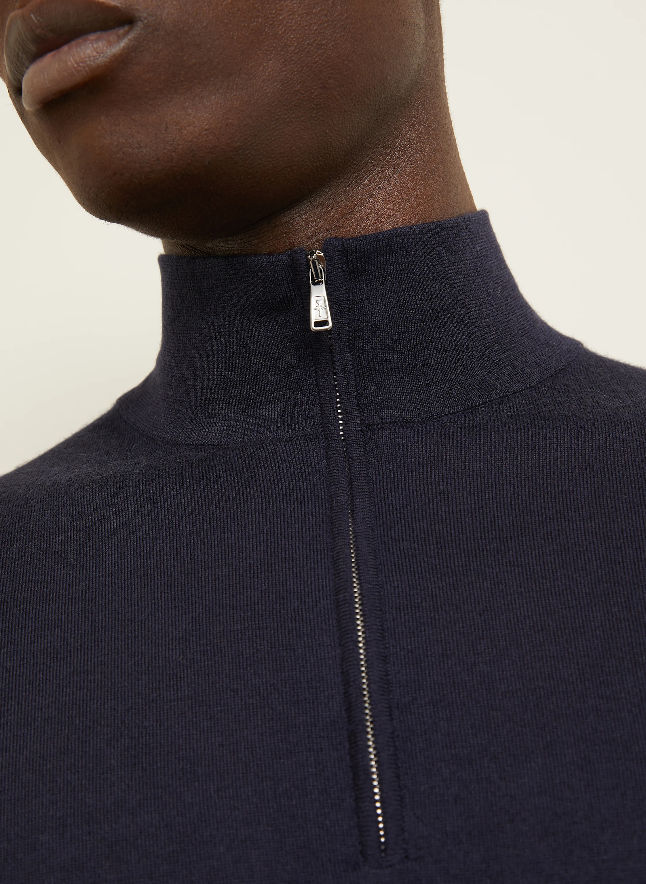 FIORONI Cashmere-Troyer mit Seide