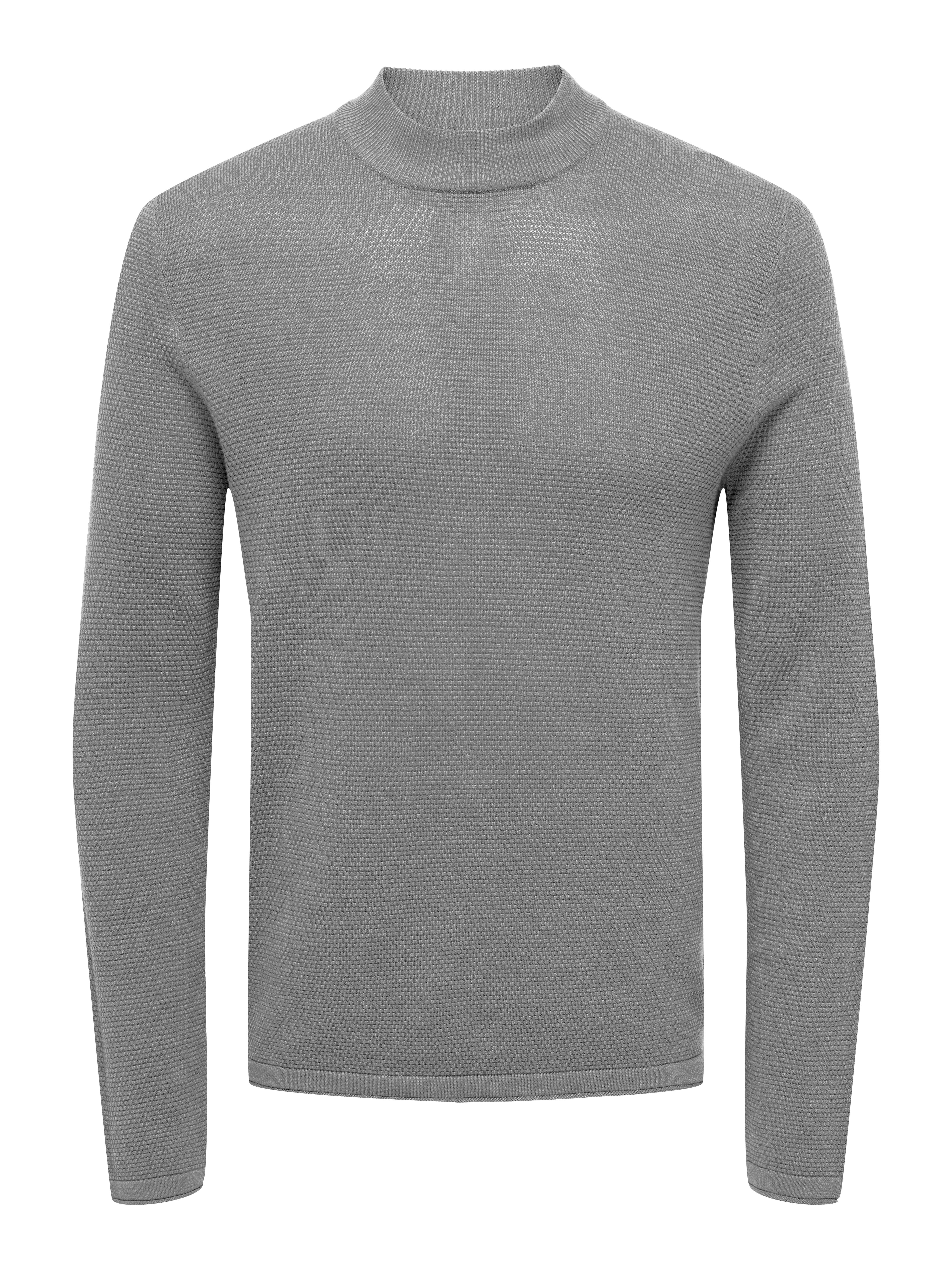 ONSPANTER Pullover Medium Grey Melange
