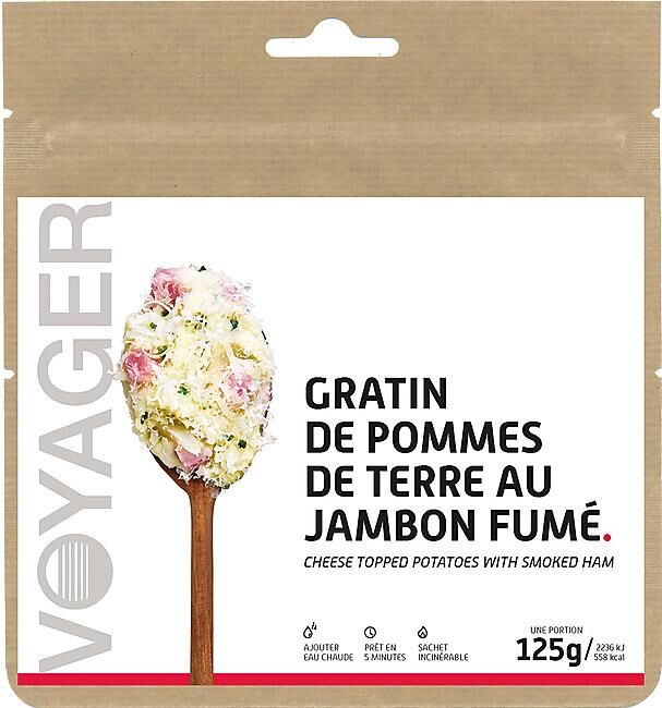 VOYAGER - GRATIN DE POMMES DE TERRE AU JAMBON FUME