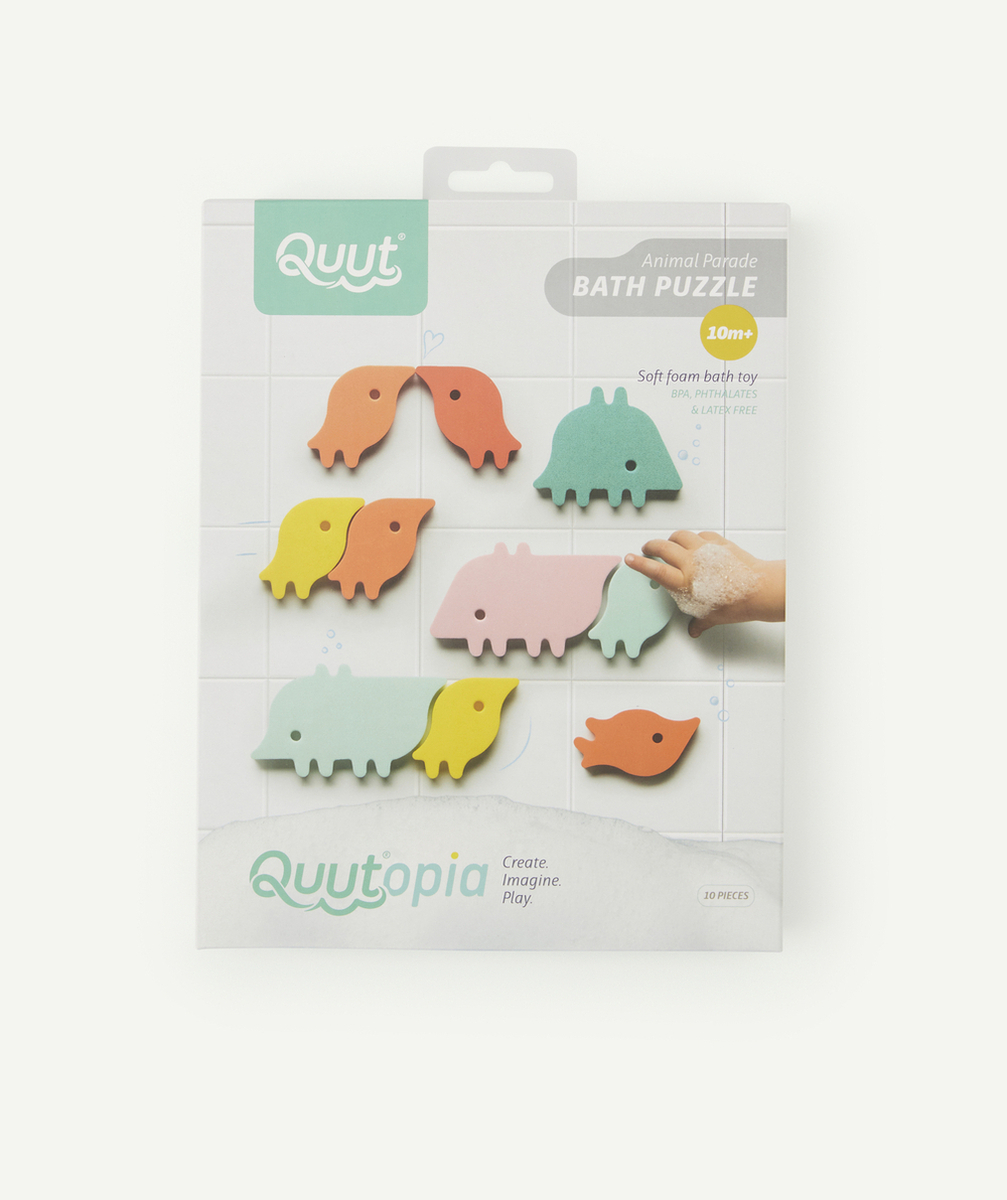 QUUTPUZZLE DE BAIN LA PARADE D'ANIMAUX