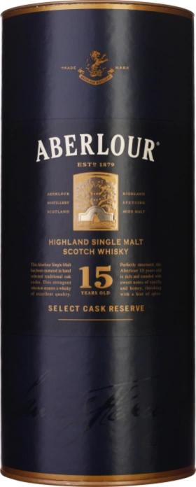 ABERLOUR 15 YEARS SELECT CASK RESERVE 70CL