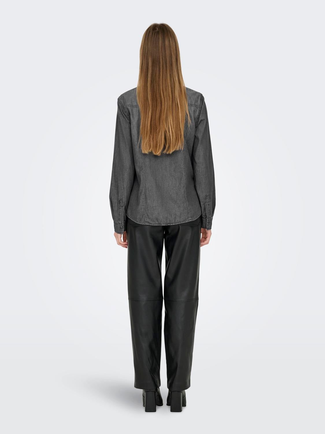 ONLALEXA Jeanshemd Medium Grey Denim