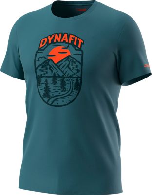 DynafitGraphic Cotton Tee - blau