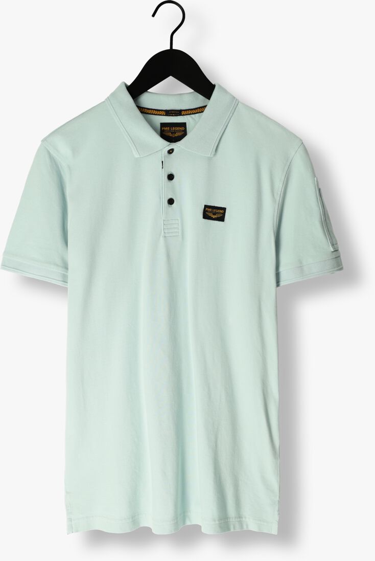 PME LEGEND blauwe pme legend polo short sleeve polo trackway