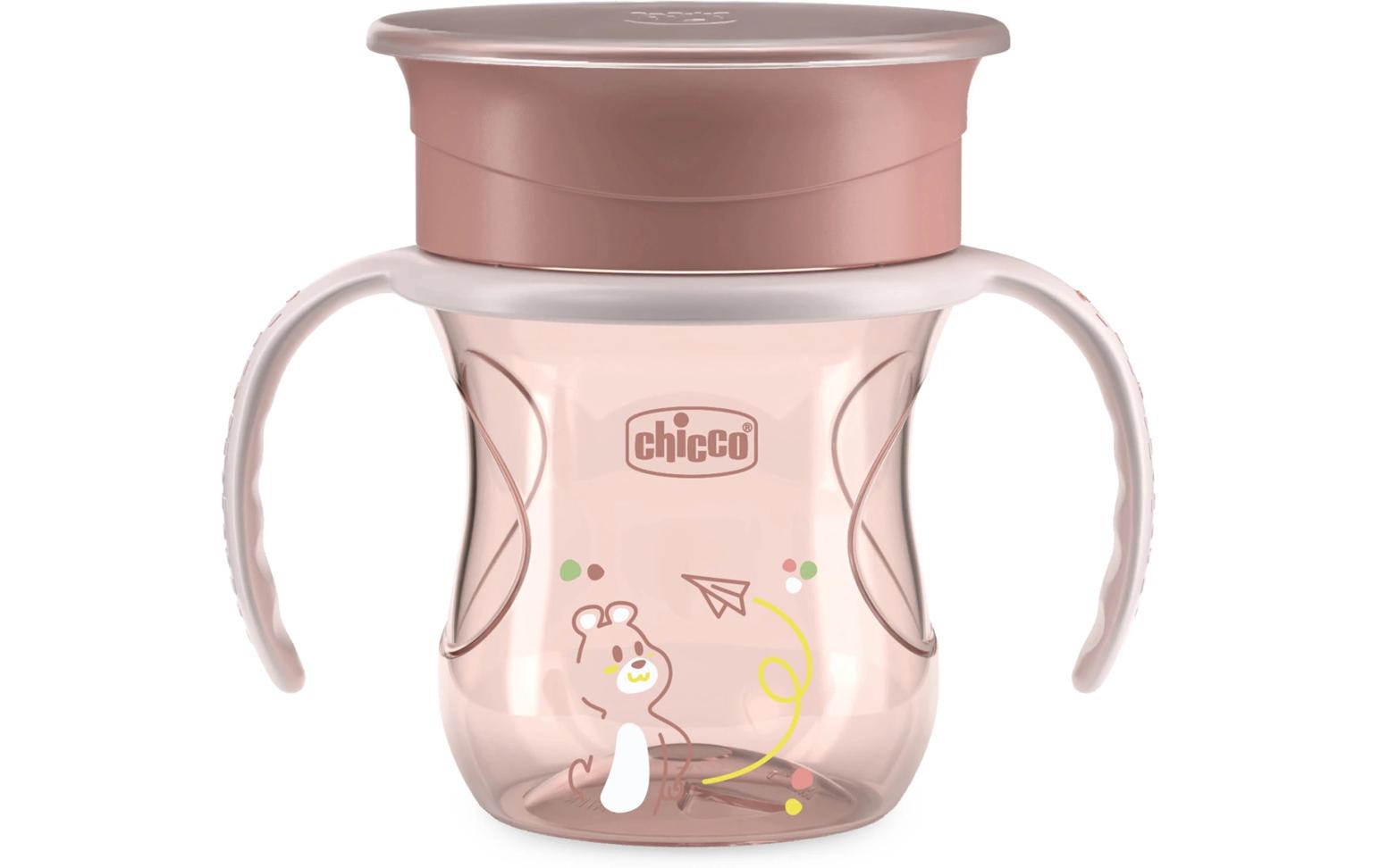 Kindertrinkbecher Perfect Cup 200 ml, Pink, 12m+Trinklernbecher