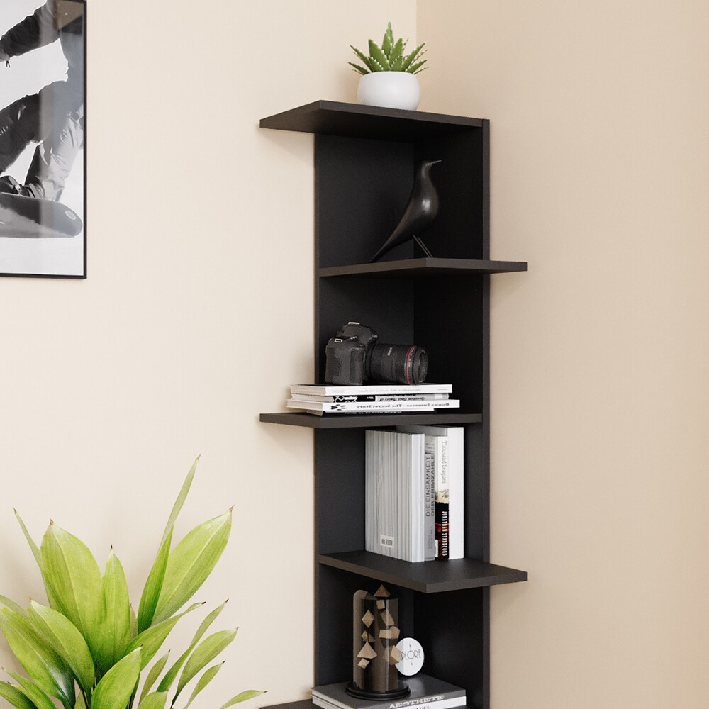 Vicco Bücherregal Standregal Eckregal Tera ANT 6 Etagen Wandregal Nischenregal