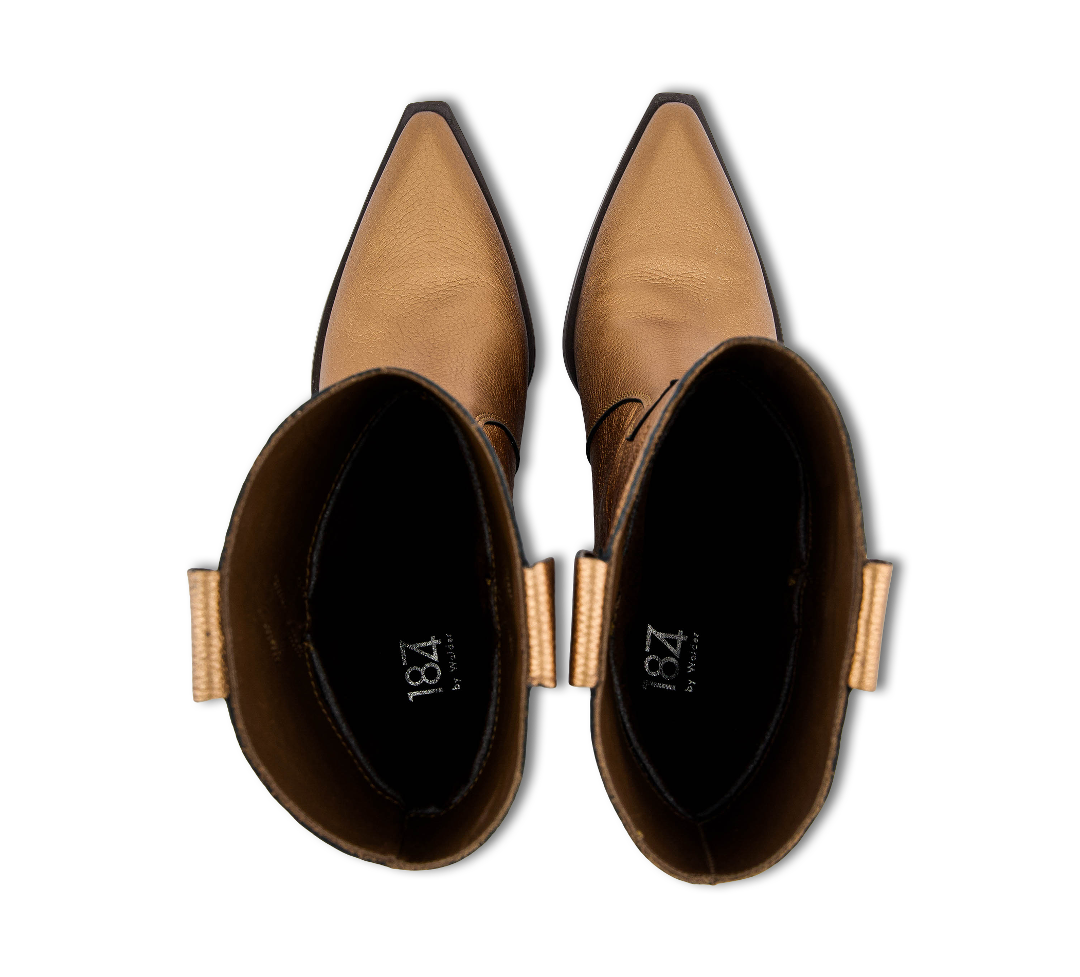 1874 by Walder Langschaftstiefel braun