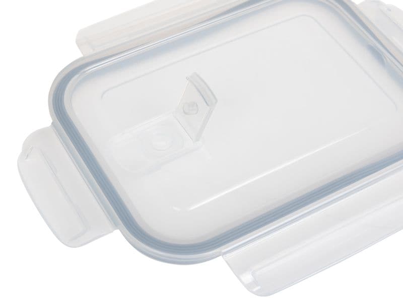 FURBER Vorratsbehälter Glas, 2 Stück, 1.5 L Spülmaschinenfeste und auslaufsichere Frischhaltedosen