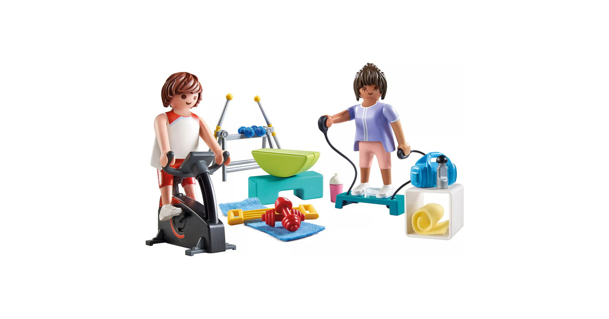 PLAYMOBILMy Life - Fitnesstraining Constructiespeelgoed  (71806)