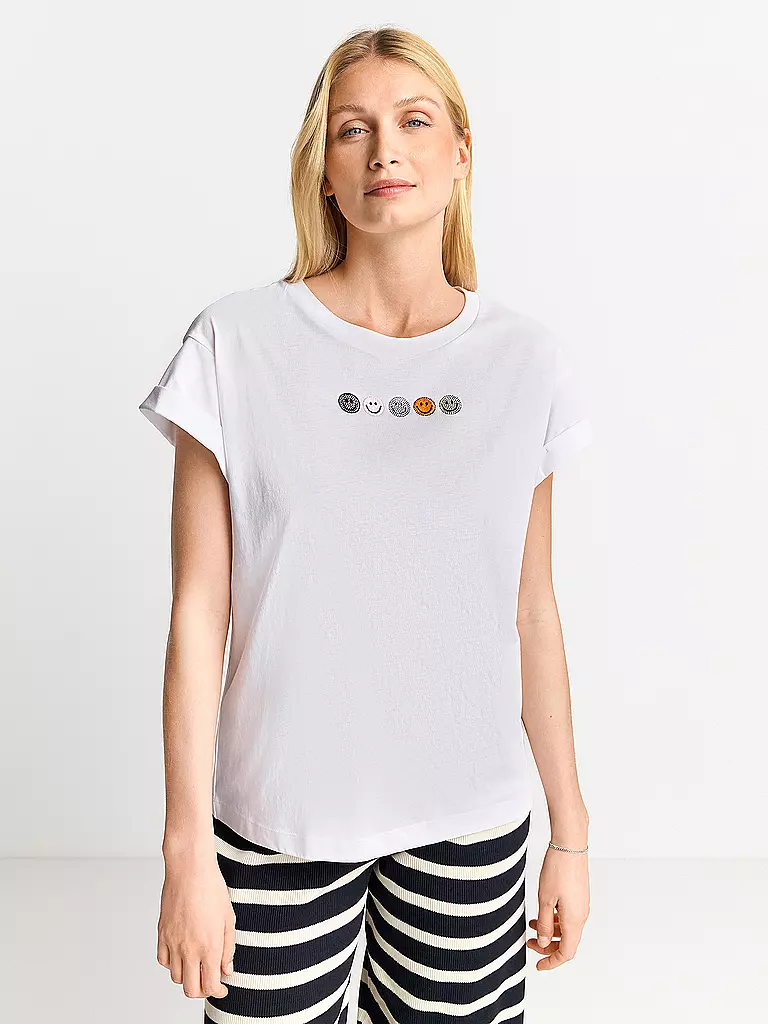 RICH & ROYAL T-Shirt weiss