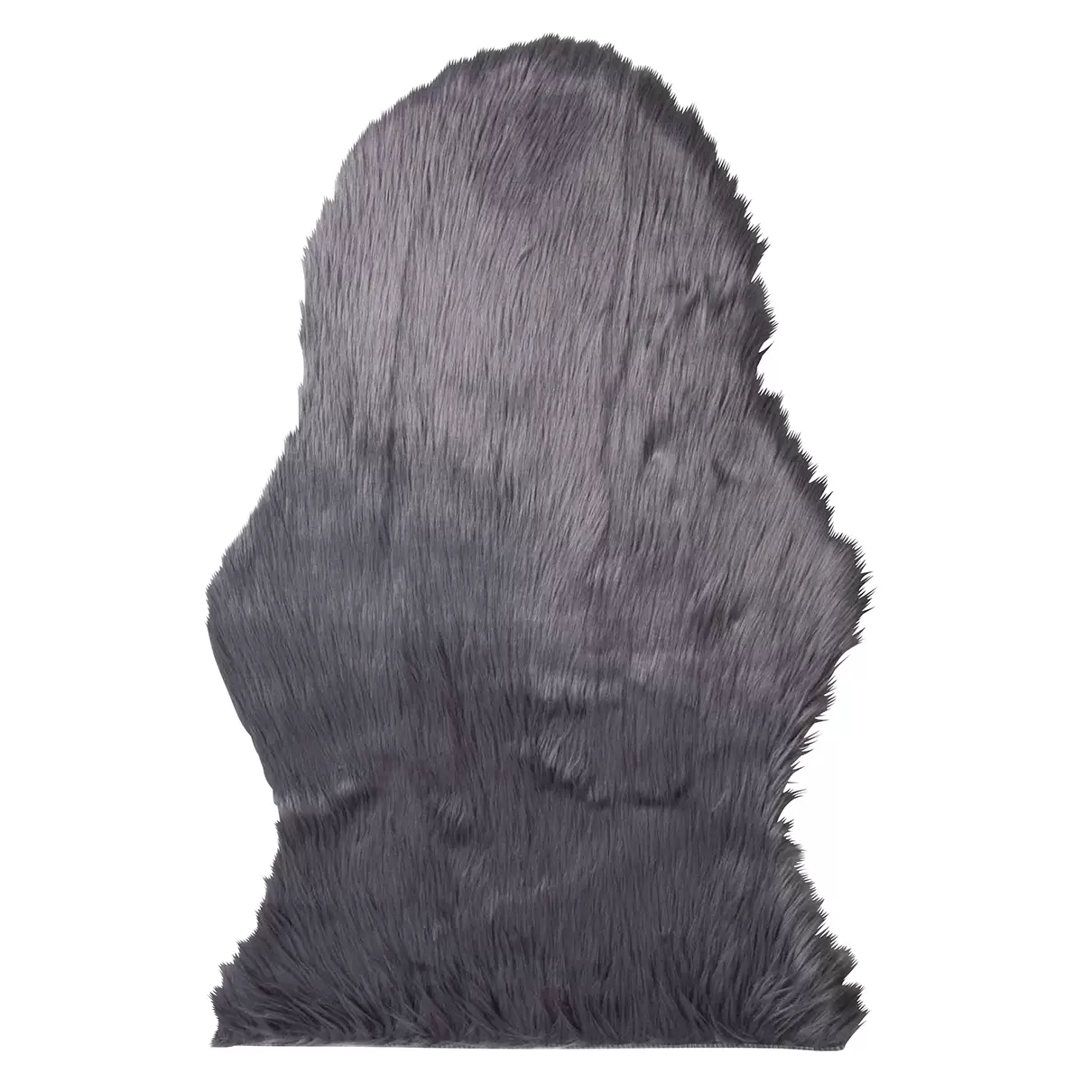 Deco-Lammfell Shape Grau