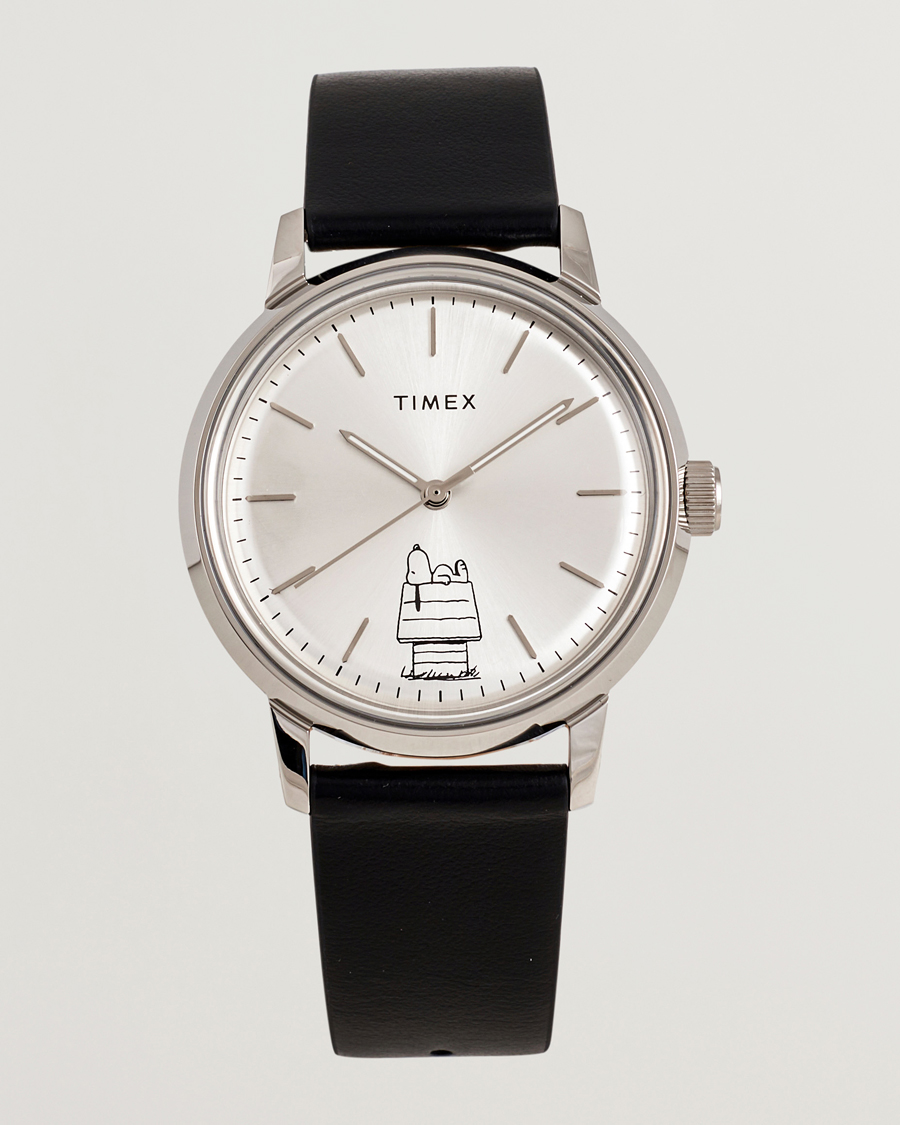Timex Timex X Peanuts Automatic Snoopy 40mm Silver Dial