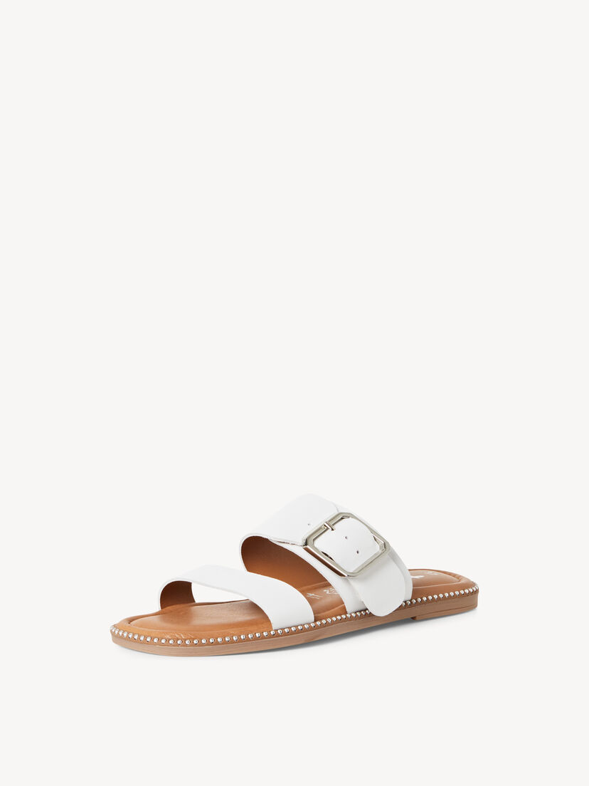 Leren Slipper - wit