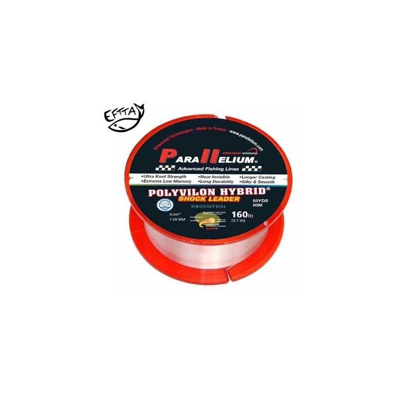 Nylon Parallelium Polyvilon Hybrid Shock Leader