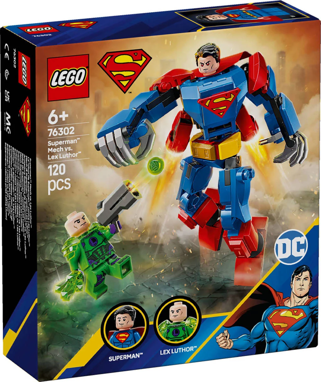 Superman™ mecha vs. Lex Luthor™ speelset 76302