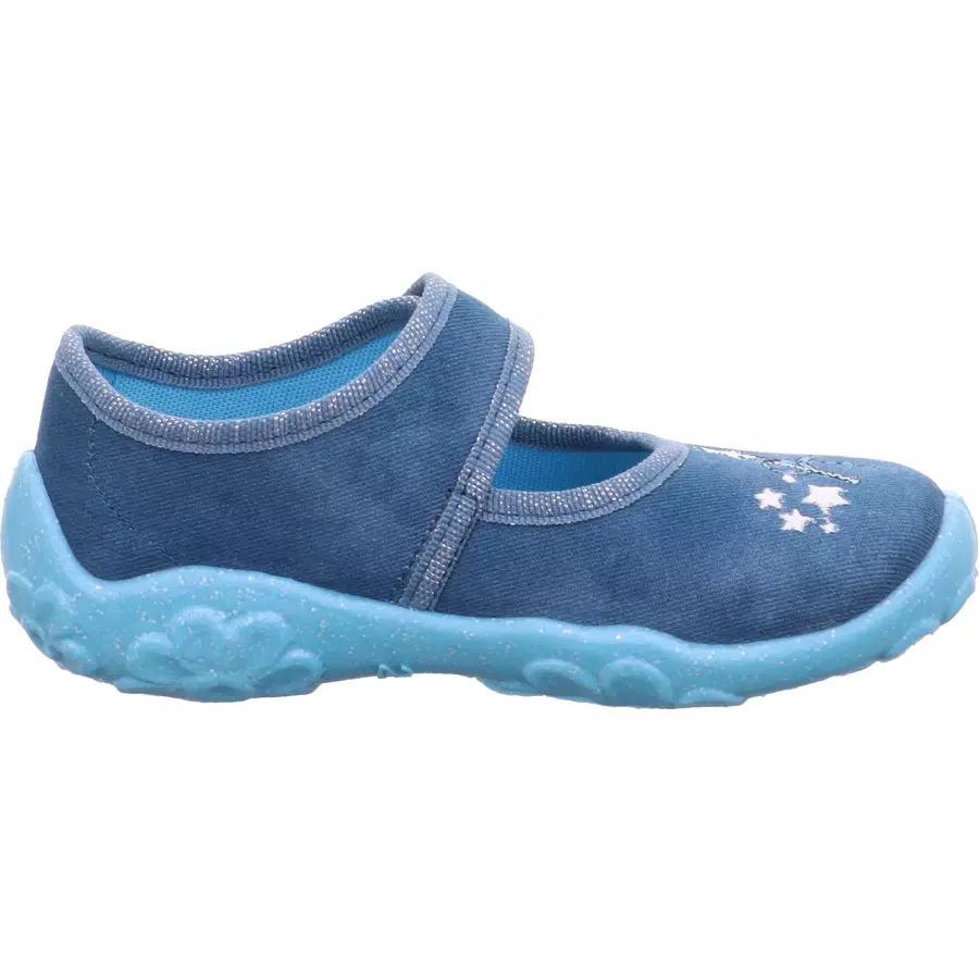 superfit Hausschuh Bonny blau (mittel)