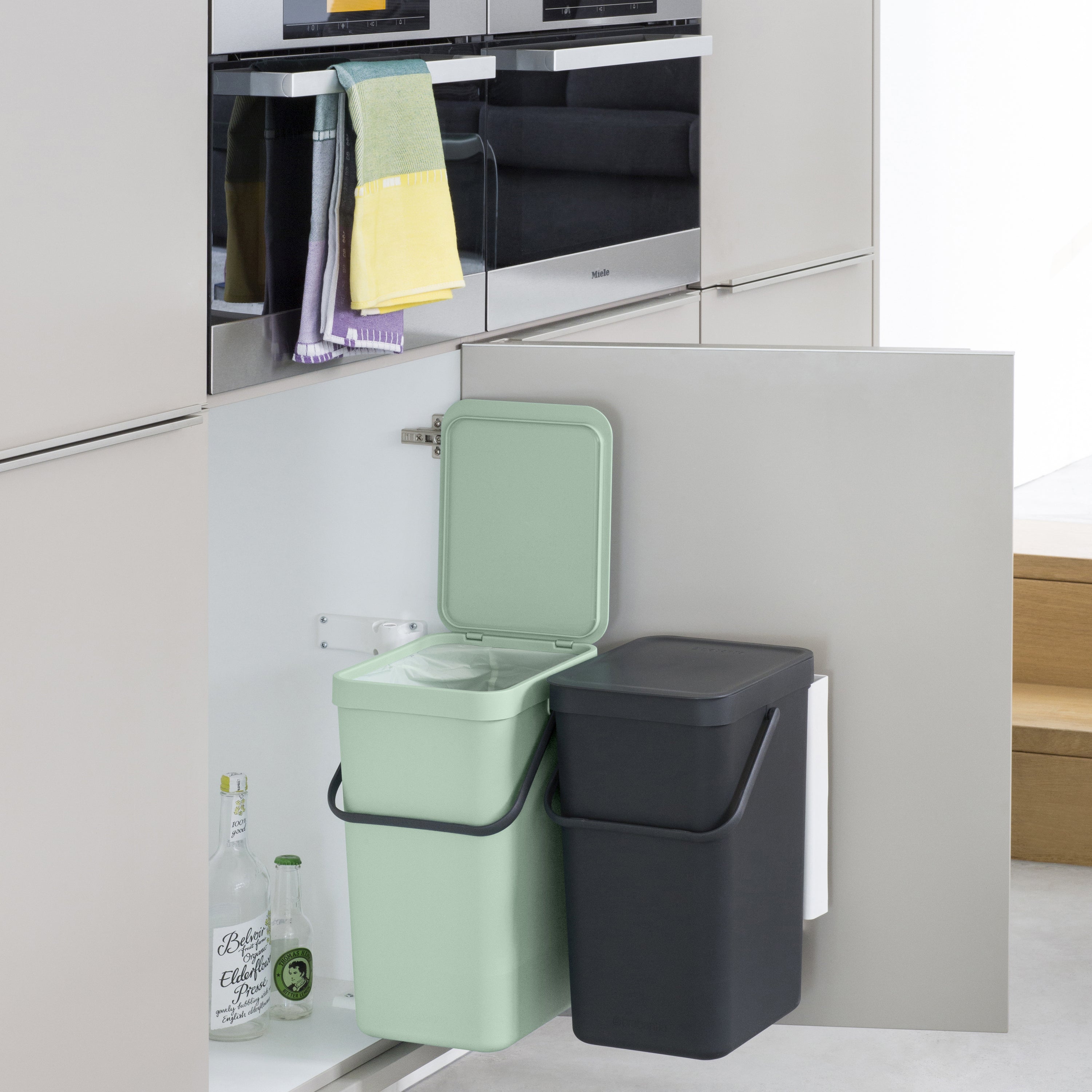 Brabantia Sort & Go Inbouwemmer 2 x 16 L