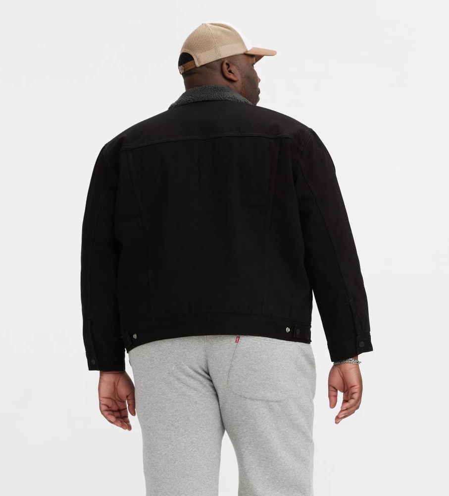 Jaqueta Levi's Big Sherpa, Preta