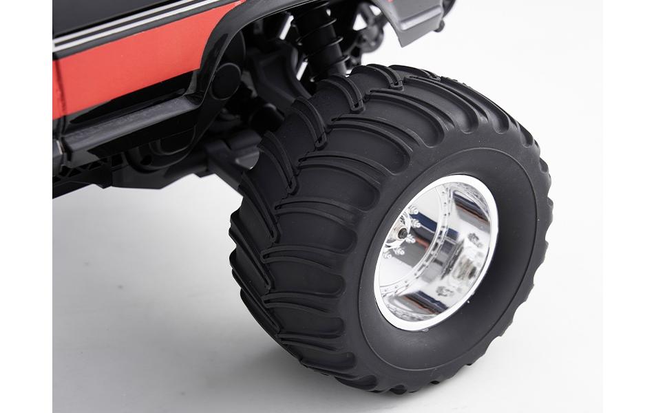 Monster Truck Ford F100, Schwarz RTR, 1:10<br>2WD Off-Road Model mit Brushed Motor