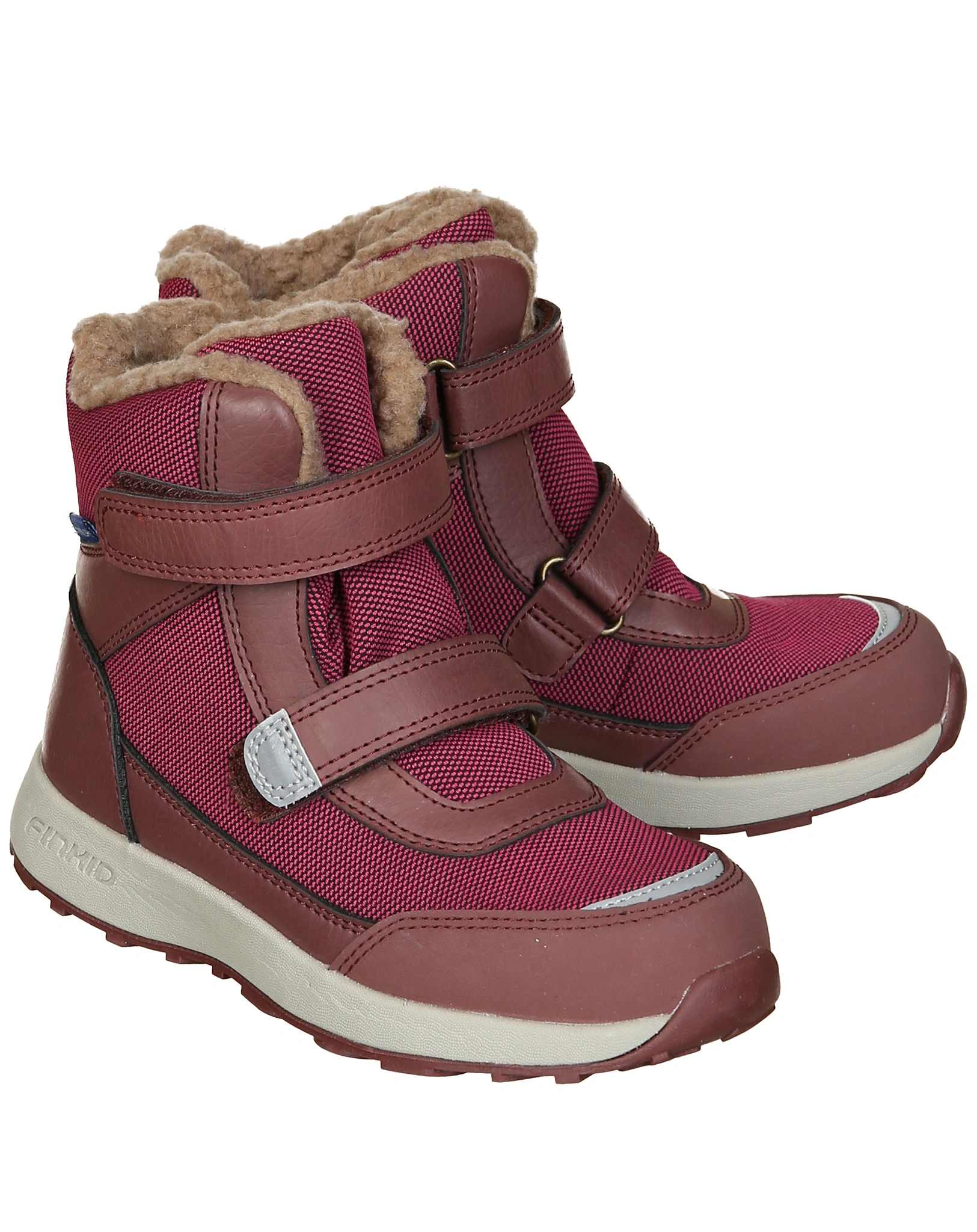Klett-Winterstiefel LAPPI in raspberry/sable