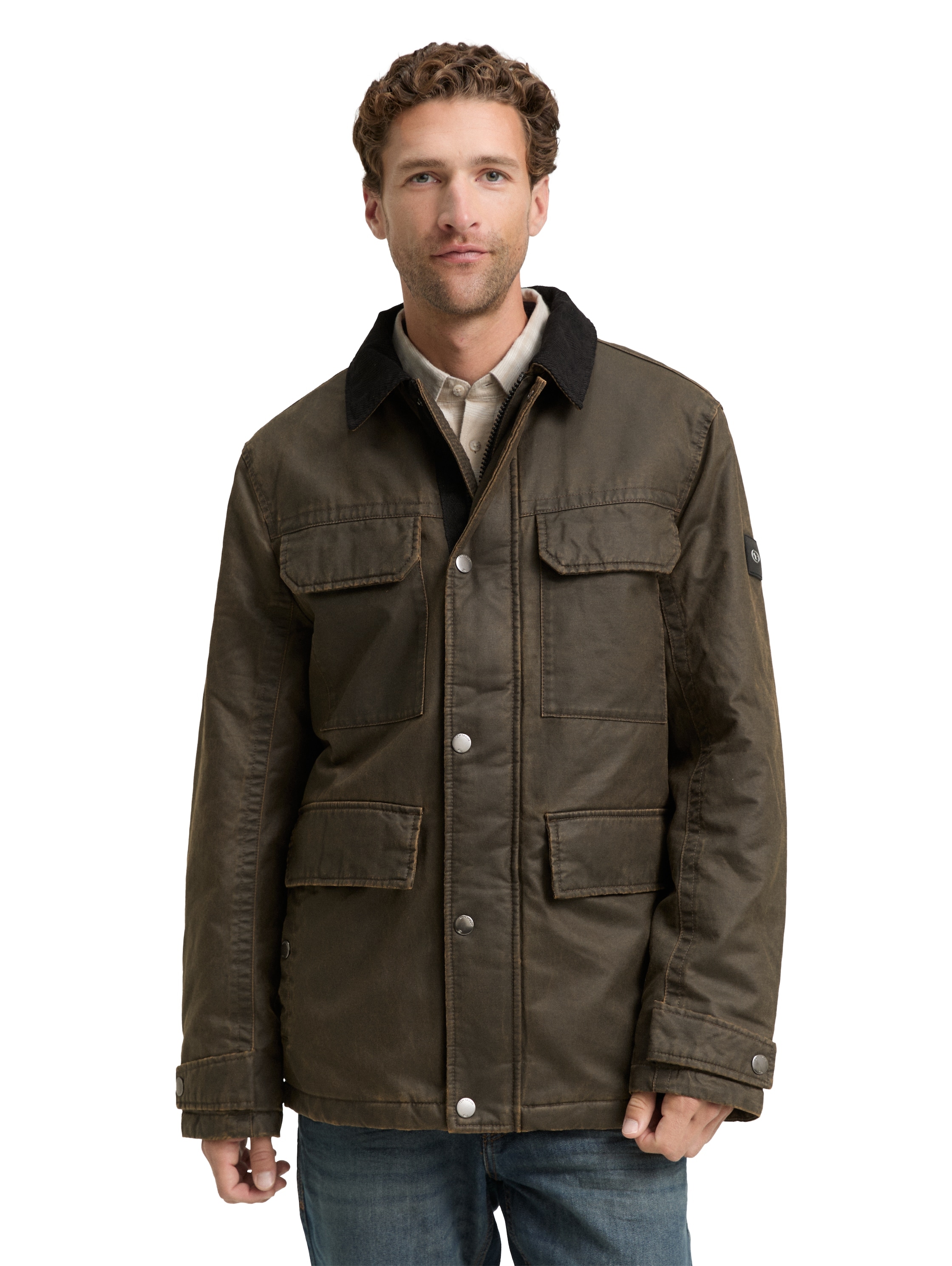 TOM TAILOR Outdoorjacke mit verstellbarer Taille
