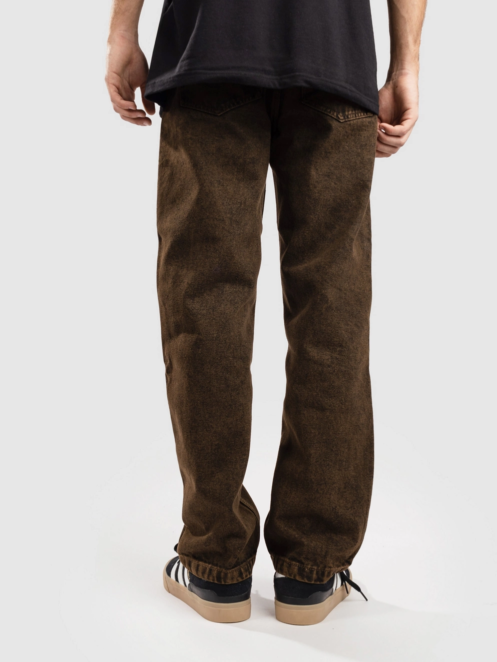 Blue Tomato Dye Relaxed Jeans brown