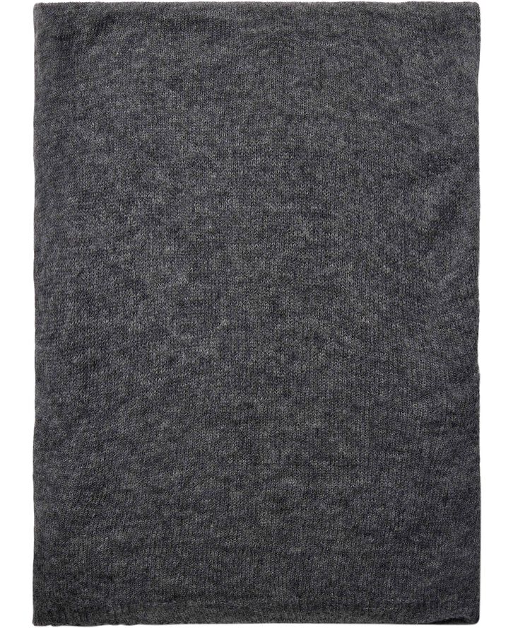 Magasin du Nord Collection Shaggy Scarf Charcoal Charcoal