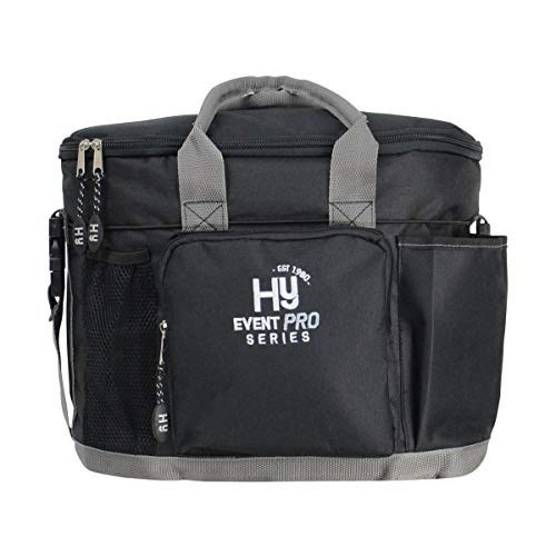 Bolsa para acessórios de equitação Sport Active, preta/carvão