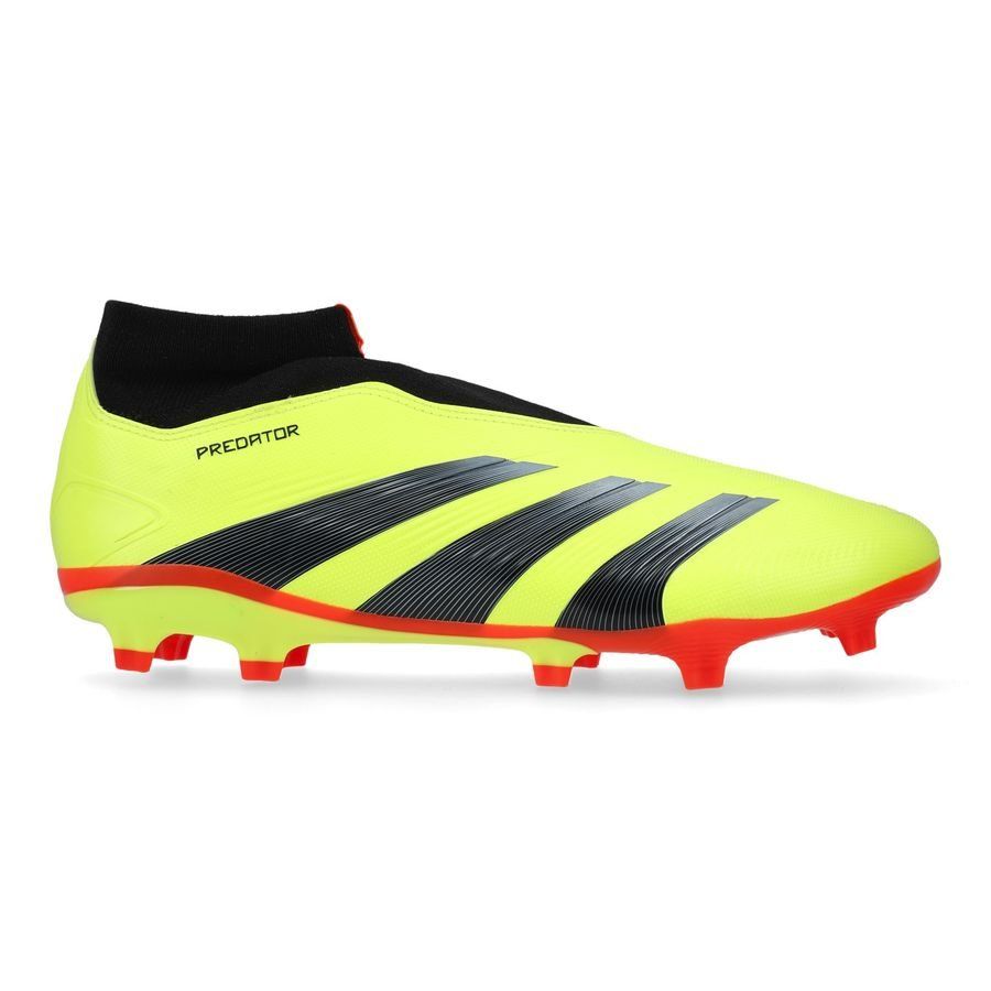 adidas Predator League Laceless FG Energy Citrus - Jaune/Noir/Blanc