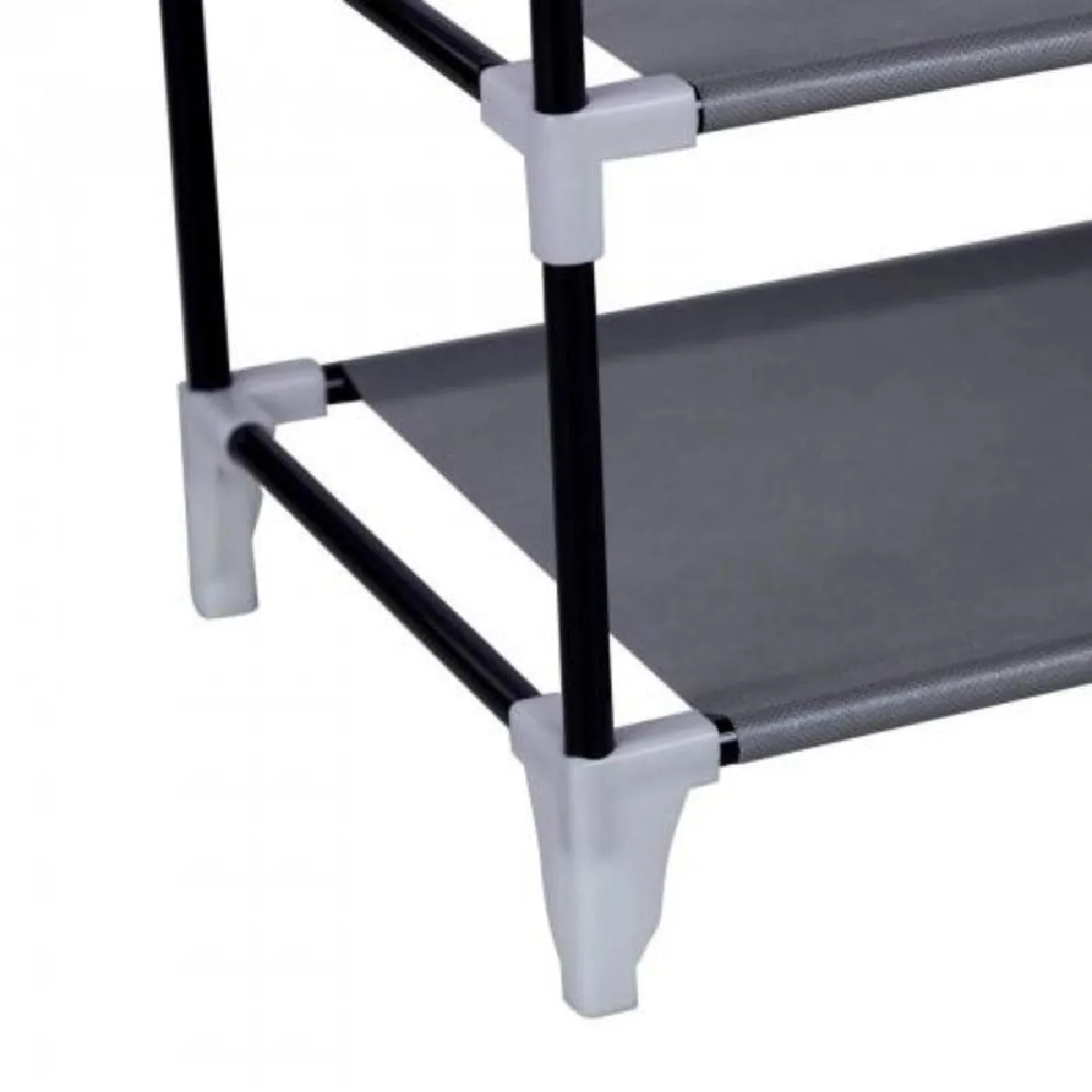 Helloshop26 Armoire/étagères à chaussures 10 couches - Gris