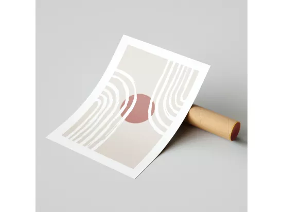 Affiche papier imprimé arche sans cadre