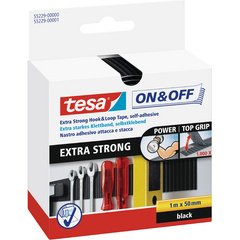 On & Off Bande auto-agrippante Extra Strong, noir