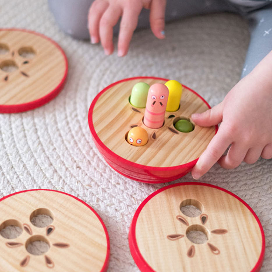 Small Foot-Houten Stapelspel Appel